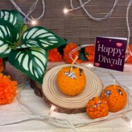 Boondi Laddoo Mithai Candle by EKAA
