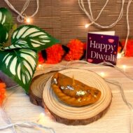 Gujiya Candle - Handmade Soy Wax Mithai Candle
