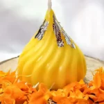 Mithai Candles - Modak Soy Wax Candle by Ekaa Candles