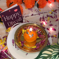 Motichoor Laddoo Candle by EKAA