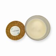 Lavender Aromatherapy Jar Candle with Essential Oils