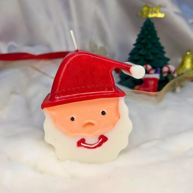 EKAA Candles' Christmas Special Santa Claus Face Candles