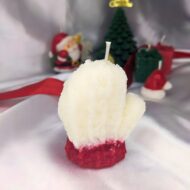 EKAA Candles' Christmas Special Woollen Mitten Candles - 2