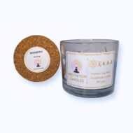 Meditation Candle by EKAA - उपचारात्मक (Upchaaratmak) – Healing Candle | Rosemary and Calendula Soy Wax Candle for Tranquility and Focus 2