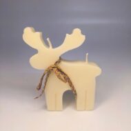 Ekaa Candles' Christmas Special Reindeer Candle white