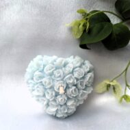 EKAA™ Heart of Roses Soy Candle Blue