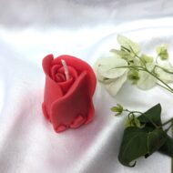 EKAA™ Romantic Rose Bud Soy Candle Red