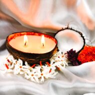 Eco-friendly & Sustainable Coconut Candle by EKAA