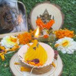 Handmade Soy Wax Candle - Modak Candle for Ganeshotsav by EKAA Candles