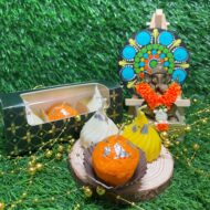 Handmade Soy Wax Candles - Set of 2 Modak Candles and 1 Laddoo Candle by EKAA Candles