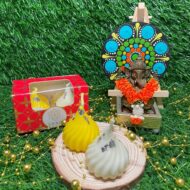 Handmade Soy Wax Modak Candles - Set of 2 Modak Candles by EKAA Candles