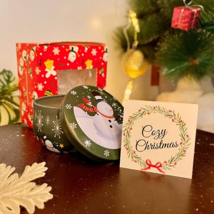 Cozy Christmas - Scented Christmas Tin Candle