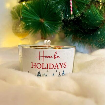 Home For Holidays - Handcrafted and Scented Christmas Candle by EKAA