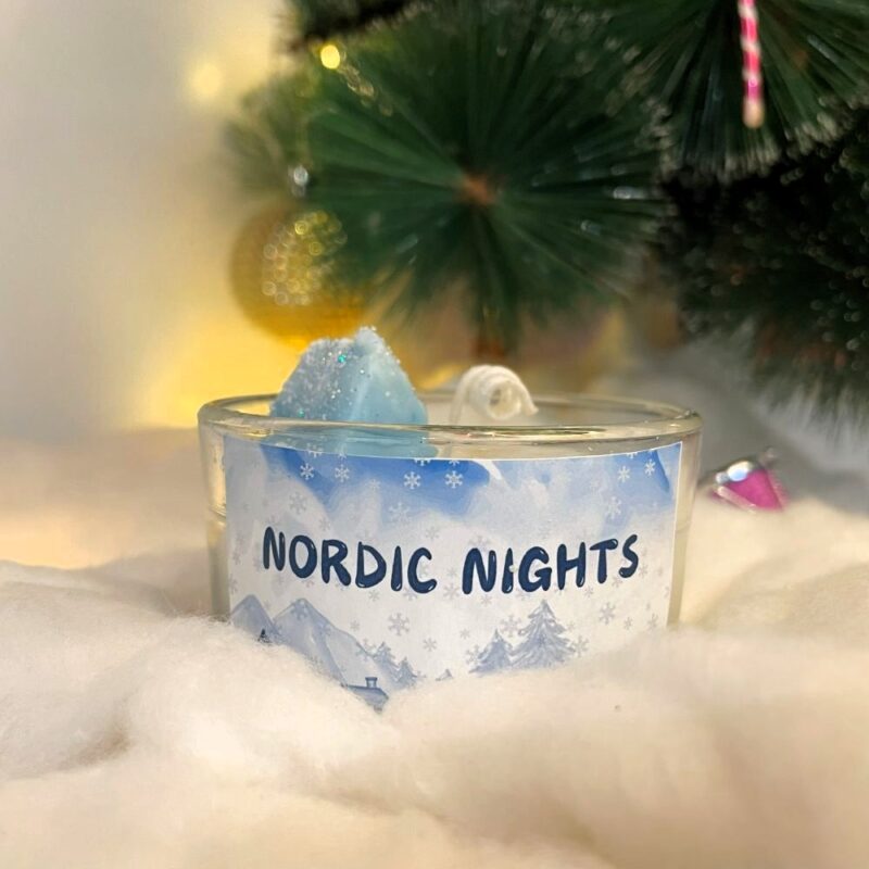 Nordic Nights - Handcrafted and Scented Christmas Candle by EKAA