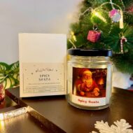 Spicy Santa - Handcrafted and Scented Christmas Candle by EKAA™ 2