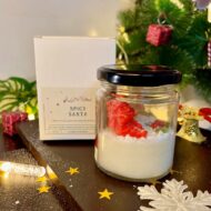 Spicy Santa - Handcrafted and Scented Christmas Candle by EKAA™ 3