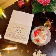 Spicy Santa - Handcrafted and Scented Christmas Candle by EKAA™ 4