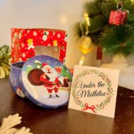 Under the Mistletoe - Scented Christmas Tin Candle by EKAA