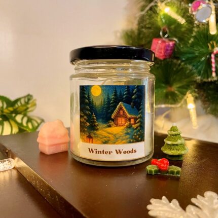 Winter Woods - Handcrafted and Scented Christmas Candle by EKAA™