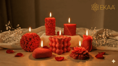 EKAA's Valentine's Day Candles Collection