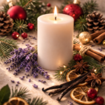 Christmas scented candles by EKAA