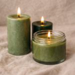 Green Candles by EKAA