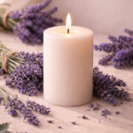 Lavender scented candles by EKAA