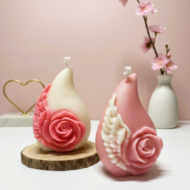 Luxury Valentine Winged Rose Collection - The fluttering rose by EKAA Candles