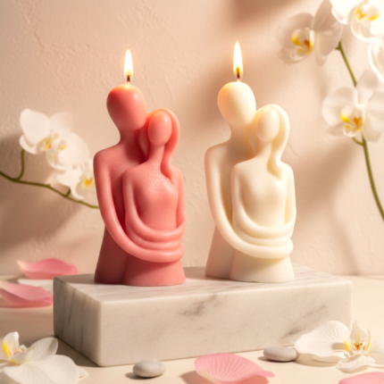 ekaa-eternal-embrace-sculptural-lovers-candle-valentines-rose-white-pink